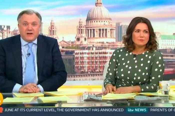 Susanna Reid furious and promises to 'clean up' ITV Good Morning Britain after Ed Balls blunder