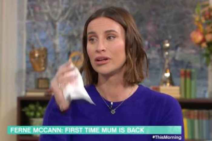 Ferne McCann breaks down in tears on This Morning as she publicly apologises for voice note scandal