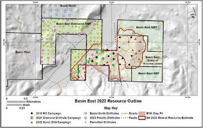 Bradda Head Lithium Ltd Announces Sonic Drilling Underway at the Basin Project