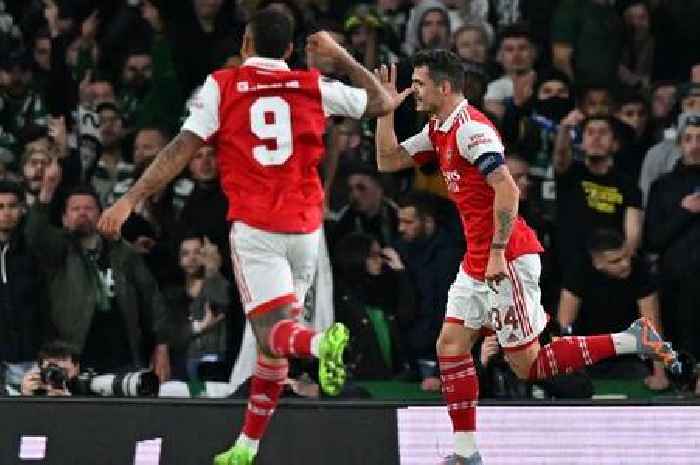 Arsenal player ratings vs Sporting as Xhaka good and Jesus promising despite penalty heartache