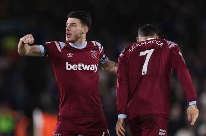West Ham confirmed XI: David Moyes makes six changes to face AEK Larnaca and Declan Rice call