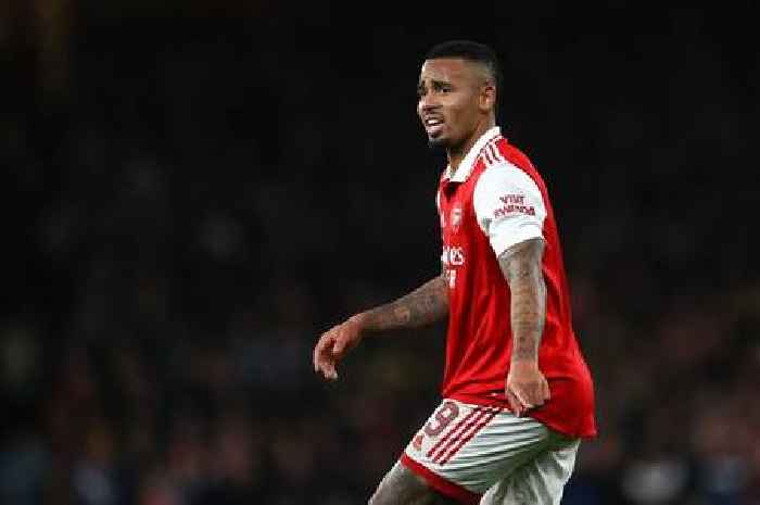 Arsenal forced to substitute off Gabriel Jesus 15 minutes early due to technicality