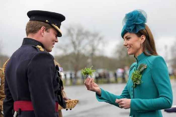 Kate Middleton's tribute to 'incredibly sad' William as royal couple mark St Patrick's Day