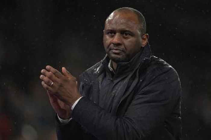 Crystal Palace sack Patrick Vieira two days before crucial Arsenal Premier League clash