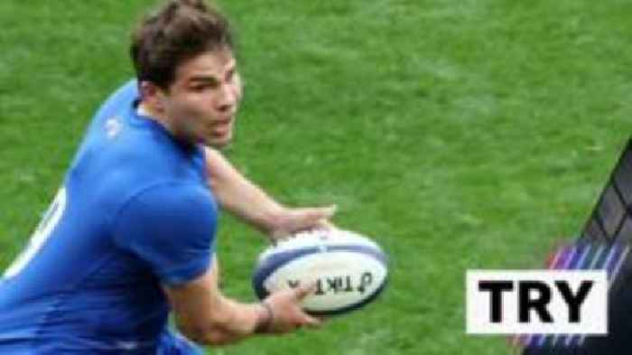 Dupont's brilliant pass sets up try as France beat Wales