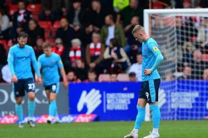 Cheltenham Town 3 Exeter City 1 - late goals sees Grecians beaten