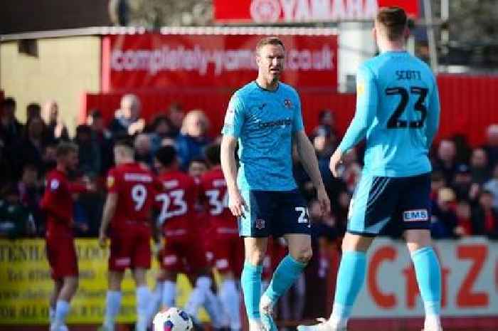 Exeter City pay the penalty for poor defending in Cheltenham Town defeat