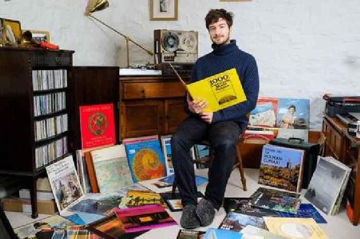 Man owns 800 records and tapes made in or about Cornwall