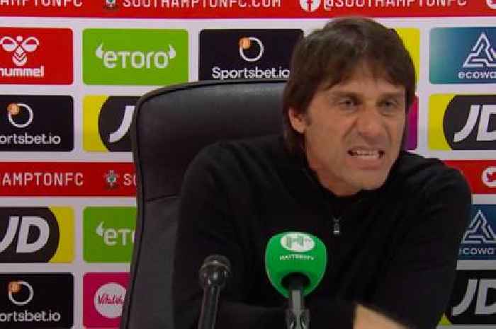 Antonio Conte Tottenham rant in full as Spus boss rages after blowing 3-1 lead against Southampton