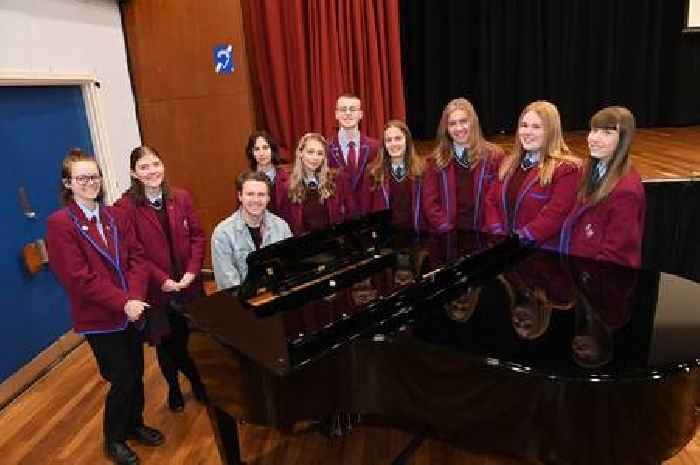 Music star Callum Beattie's masterclass for Lanarkshire pupils