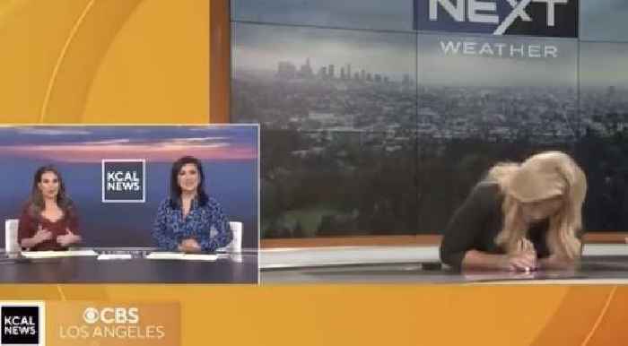Meteorologist Collapses During Live Broadcast in Utterly Terrifying On-Air Moment