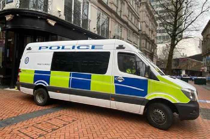 Police issue update after man's body found in Birmingham city centre street