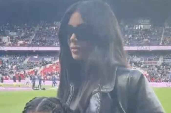 Kim Kardashian at PSG clash after surprise Arsenal appearance as mystery football documentary gets fans talking