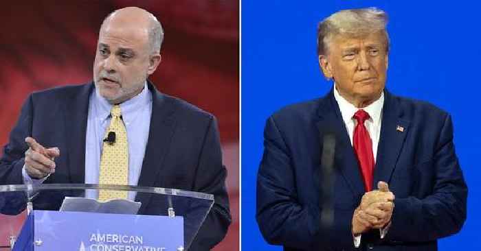 Former Reagan Staffer Mark Levin Denounces Donald Trump's Imminent Arrest As Politically Motivated: 'What Exactly Has He Done To Deserve This?'