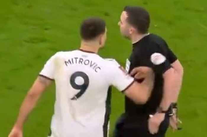 Aleksandar Mitrovic facing additional FA charges as well as red card for shoving referee