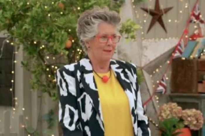 Great Celebrity Bake Off viewers distracted by Prue Leith's x-rated accessory