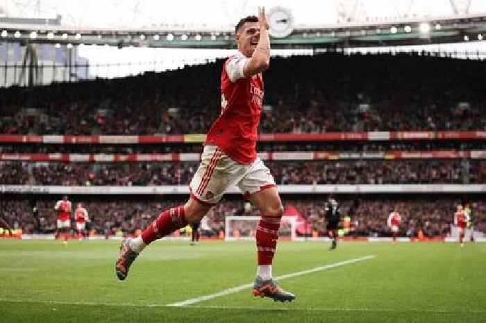 Mikel Arteta's Granit Xhaka prediction comes true as Arsenal show Premier League title truth