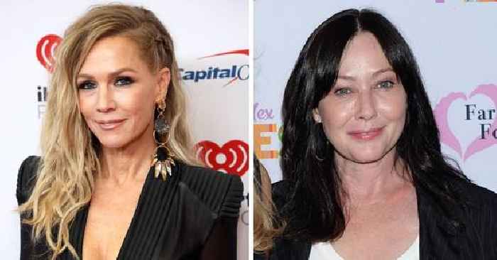 '90210' Actress Jennie Garth Shuts Down Shannon Doherty Reignited Feud Rumors: 'Stop Reaching To Paint Such A Negative Narrative'