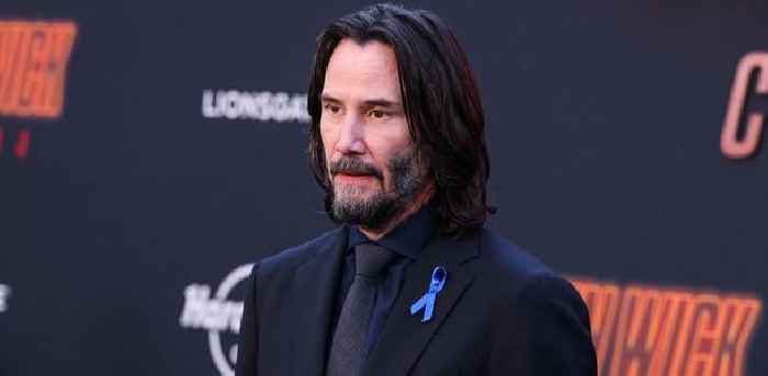 Keanu Reeves Honors Late Costar Lance Reddick By Wearing Special Pin At 'John Wick: Chapter 4' Premiere: Photos