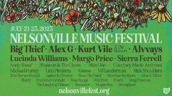 Nelsonville Music Festival 2023 Has Big Thief, Alex G, Kurt Vile, Alvvays, & Much More