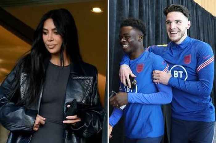 Declan Rice ribs Bukayo Saka about Kim Kardashian FaceTime call on England duty