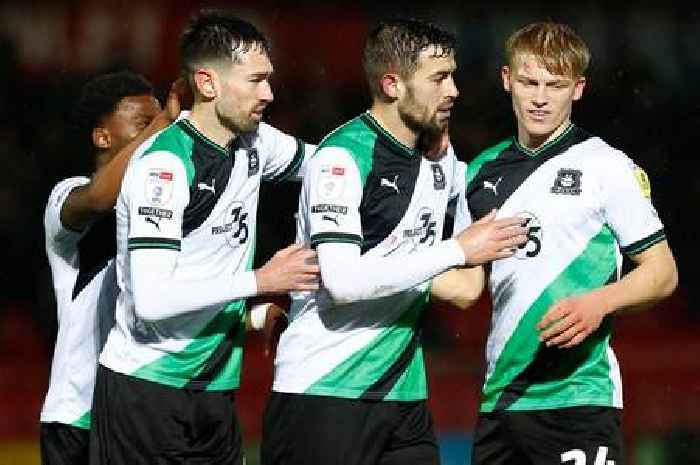 Plymouth Argyle back on top of League One after win at Accrington Stanley