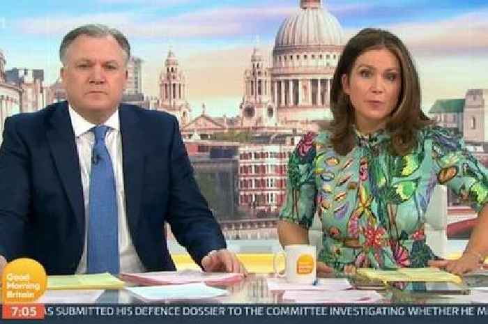 ITV Good Morning Britain's Susanna Reid interrupts show over Ed Balls gaffe
