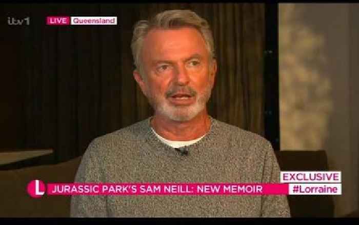 ITV Lorraine stunned by Sam Neill age as he issues health update after cancer diagnosis