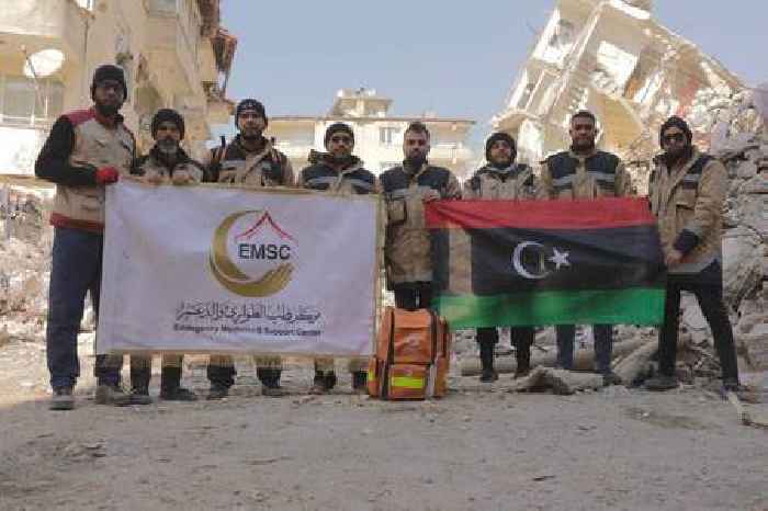 Libyas' Emergency Medicine and Support Center Serves the People Affected by Turkeys' Stricken Areas