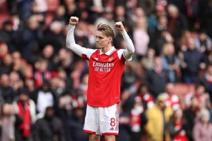 Martin Odegaard makes Premier League title admission amid Arsenal and Man City battle