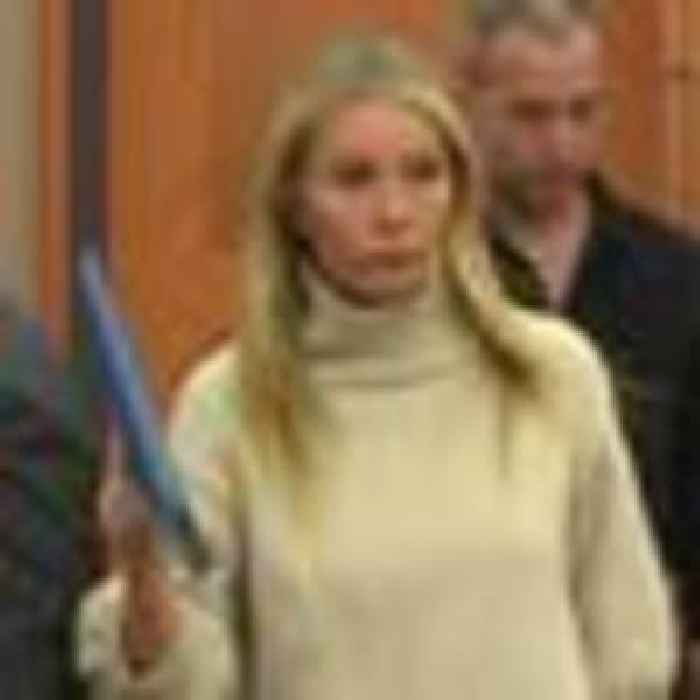 Gwyneth Paltrow appears in court accused of causing brain injury to man in ski crash