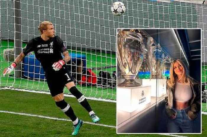 Loris Karius' hot WAG Diletta Leotta sparks savage joke with Real Madrid stadium trip