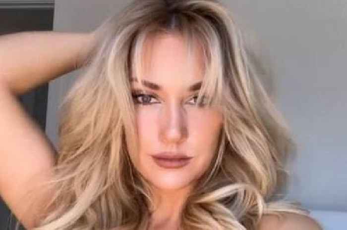 Paige Spiranac declares 'the bangs are back' as she shows off new hairdo in plunging top