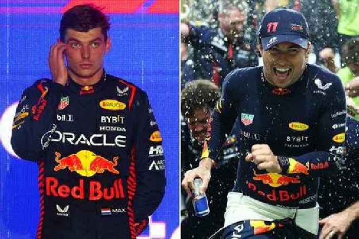 Sergio Perez hastily deletes tweet after vowing title fight with Max Verstappen
