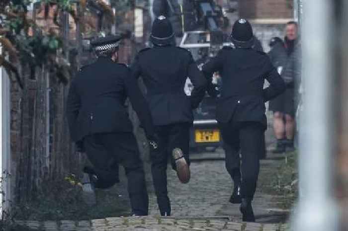 14 photos as BBC crews take over Stoke alleyways for new drama This Town
