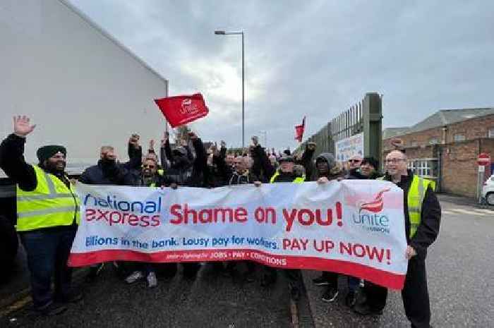 Bus strike 'harassment' hotline launched as unions accuse National Express of 'bullying' drivers