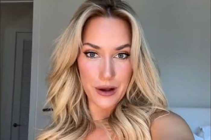 Paige Spiranac puts on chesty display as ex-golf pro explains how the Masters works