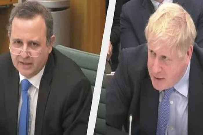 Boris Johnson brands Leicestershire MP's question over partygate 
