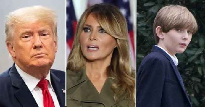 Melania Trump Shielding Son Barron From Dad Donald's Arrest Drama; Former First Lady 'Wants to Be Away From It'