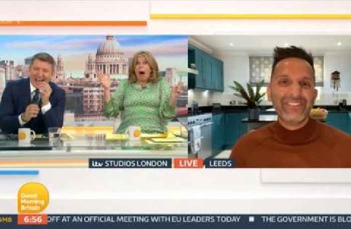 Kate Garraway gasps 'no' over Ben Shephard and Dr Amir Khan's excruciating blunder on ITV GMB