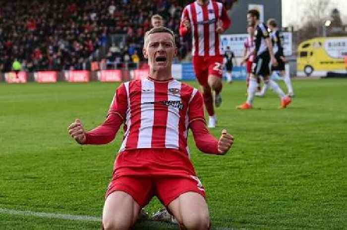 Exeter City 5 Accrington Stanley 0 - five-star Grecians run riot for biggest league win of the season