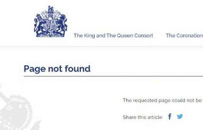 Prince Harry and Meghan Markle son Archie's profile deleted from Royal Family site