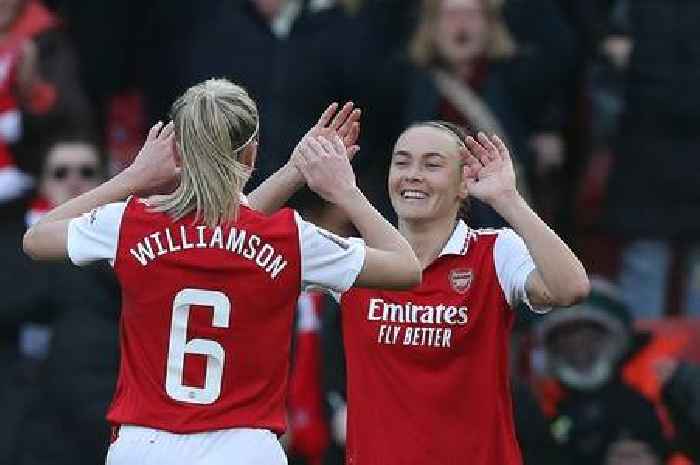 Caitlin Foord hails 'quality' Arsenal teammate over impressive moment during Tottenham thumping