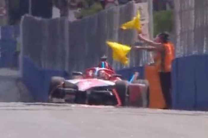 Formula E star brands rival 'plonker' after causing crash which left title charge in bits