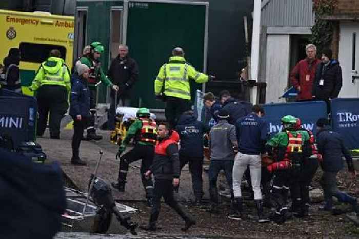 Oxford rower taken to hospital after collapsing at end of Boat Race