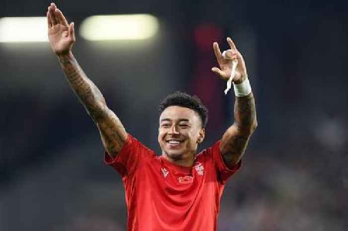 Jesse Lingard delivers perfect two-word Nottingham Forest message