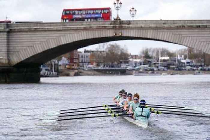 Live Boat Race updates as Cambridge University's rowers battle Oxford