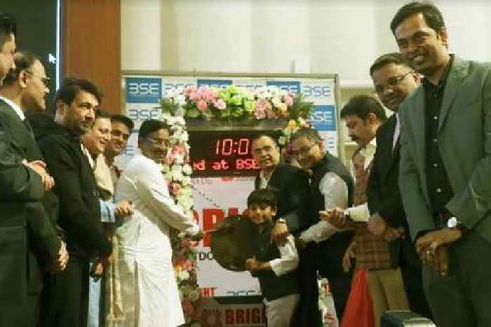 Starry Celebrations for Bell Ringing and Listing Ceremony of Bright Outdoor Media at BSE