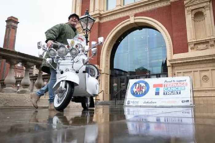 The Who Quadrophenia Tour Vespa restored in aid of Teenage Cancer Trust