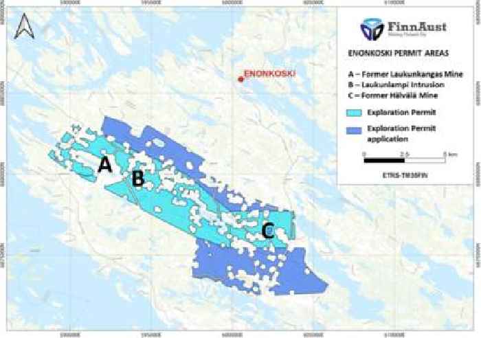 Bluejay Mining PLC Announces Drilling results from Enonkoski JV with Rio Tinto
